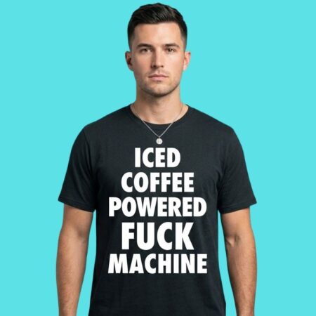 Caffeine Fuel Energy Slogan Graphic Tee