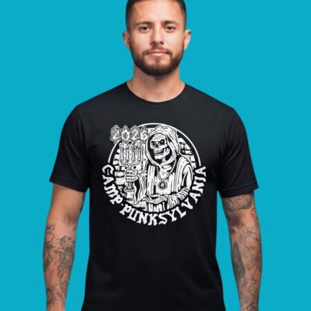 Camp Punksylvania Grim Reaper Punk Tee