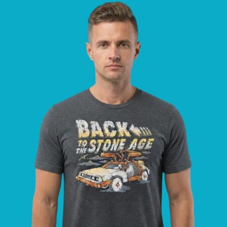 Car Back To The Stone Age Funny Shirt