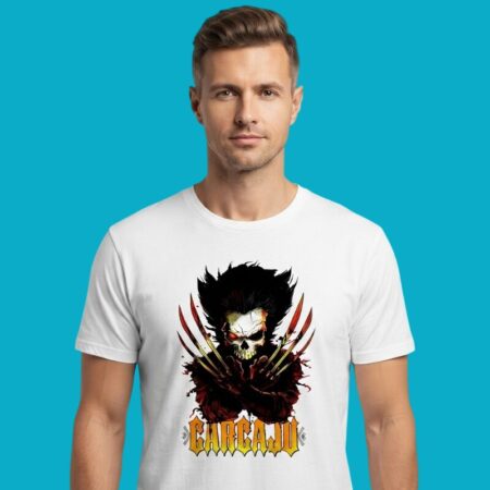 Carcaju Wolverine Skull Marvel X-Men Shirt