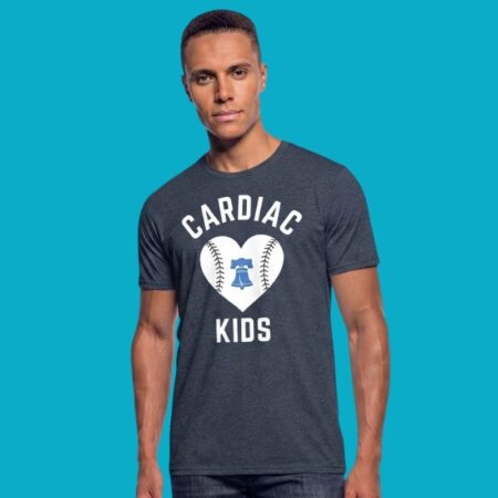 Cardiac Kids Philadelphia Phillies Baseball Heart Shirt