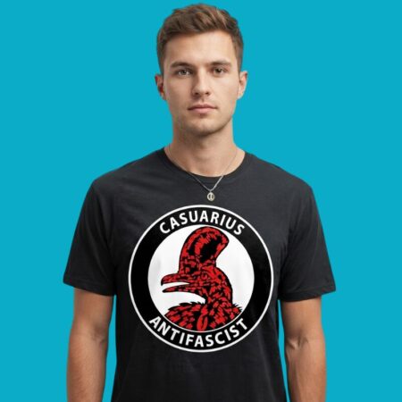 Casuarius Antifascist Cassowary Antifa Shirt