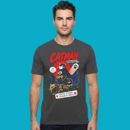 Catman Not The Hero We Need Stealer Of Treats Crime Fighter Shirt