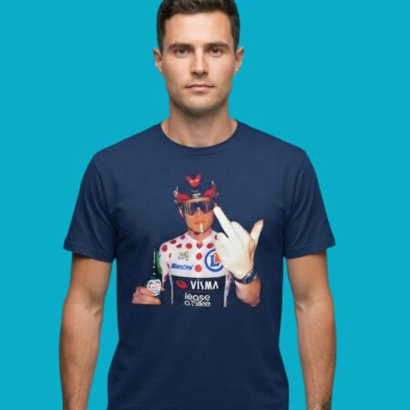 Champion Cyclist Middle Finger Graphic Tee
