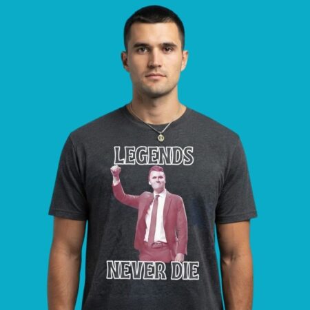 Charlie Kirk Legends Never Die Turning Point USA T-Shirt