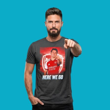 Christos Tzolis To Arsenal Here We Go Soccer Shirt