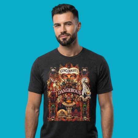 Cincinnati Dangerous Tiger Vintage Shirt