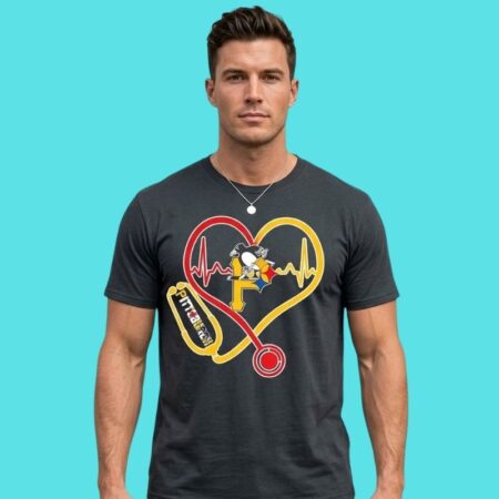 City Hockey Heartbeat Medical Graphic Tee