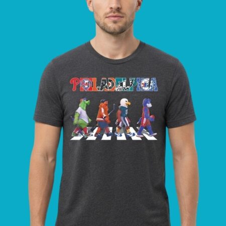 City Mascots Abbey Road Parade Graphic Tee