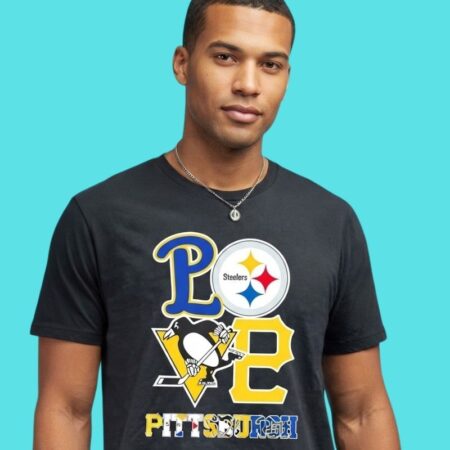 City Sports Pride Heart Logo Graphic Tee