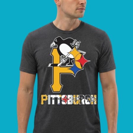 City Sports Team Collage Logo Graphic Tee