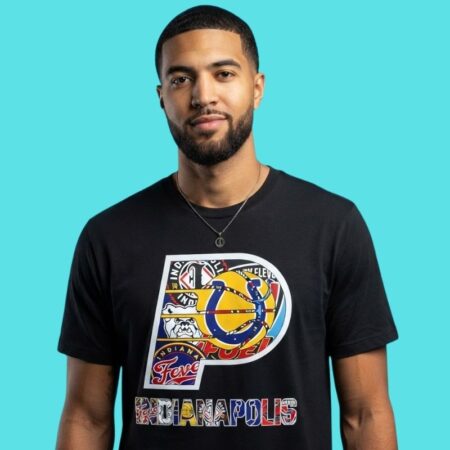 City Sports Teams Collage Logo Tee