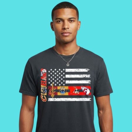 City Sports Teams Flag Emblem Graphic Tee