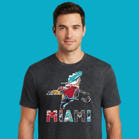 City Sports Teams Location Map Graphic Tee