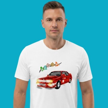 Classic E30 M3 Drift Racing Car Graphic Tee