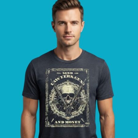 Classic Rock Song Quote Graphic Tee