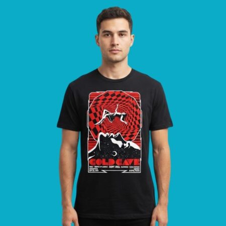 Cold Cave Soft Kill Temple of Angels Concert Tee