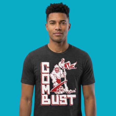 Combat Bust NYHC New York Hardcore Punk Shirt