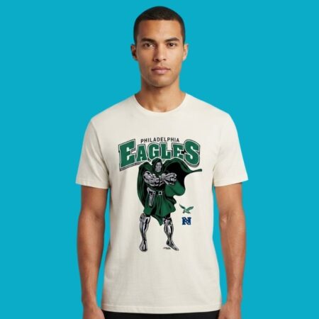 Comic Villain Football Team Mashup Graphic Tee