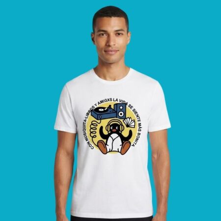 Con Musiquita Libros Y Amigxs La Vida Se Siente Mas Bonita Shirt