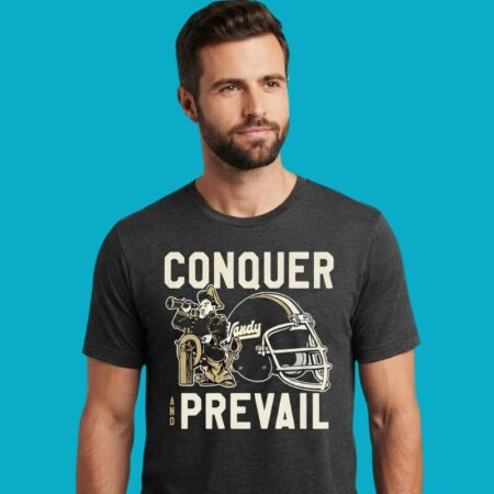 Conquer And Prevail Vanderbilt Football Shirt