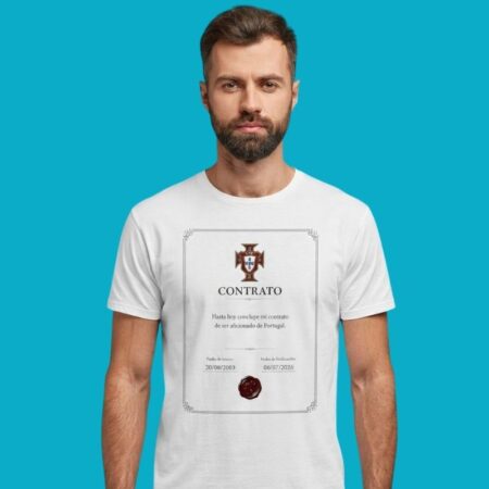 Contrato De Ser Aficionado De Portugal 2003-2026 Shirt