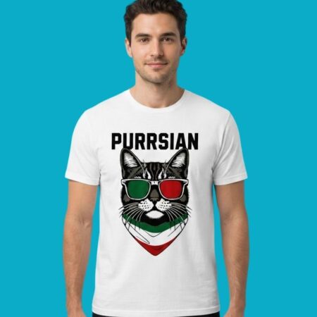Cool Persian Cat Sunglasses Bandana Tee