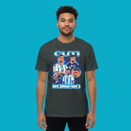 Cuti Romero Argentina National Team Soccer Hero Tee