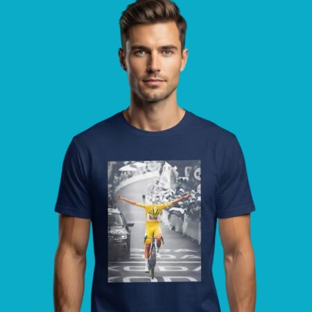 Cycling Champion Victory Capture Graphic Tee