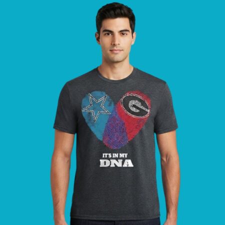 Dallas Cowboys And Georgia Bulldogs Its In My DNA Shirt