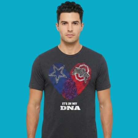 Dallas Cowboys And Ohio State Buckeyes It Is In My DNA Shirt