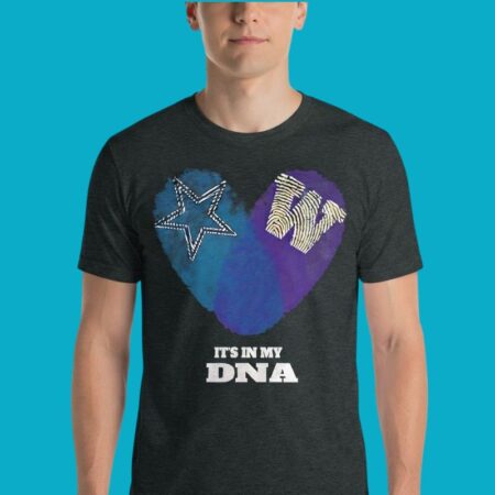 Dallas Cowboys And Washington Huskies Its In My DNA Shirt