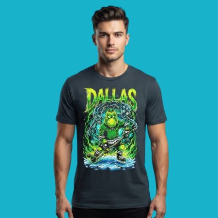 Dallas Stars Mascot Hockey Shirt