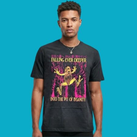 Dark Insanity Pit Mental Health Quote Tee
