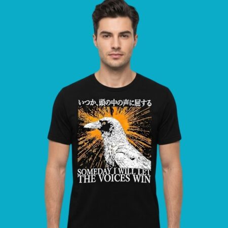 Dark Raven Voices Win Fantasy Graphic Tee
