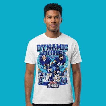 Dart And Skattebo Ole Miss Rebels Dynamic Duos City Skyline Shirt