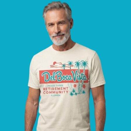 Del Boca Vista Phase Three Retirement Community Florida T-Shirt