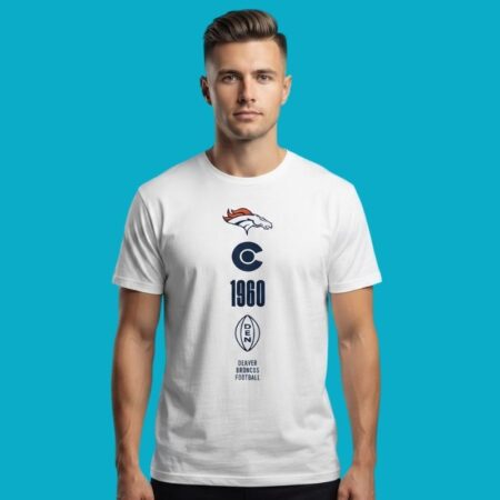 Denver Football Classic Vintage Helmet Tee