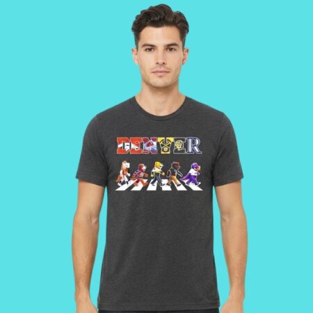 Denver Sports Mascots Abbey Road Mashup Tee