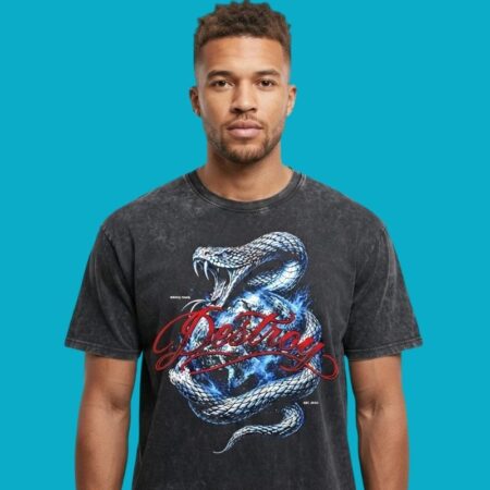 Destroy Snake And Earth Est 2026 Graphic T-Shirt