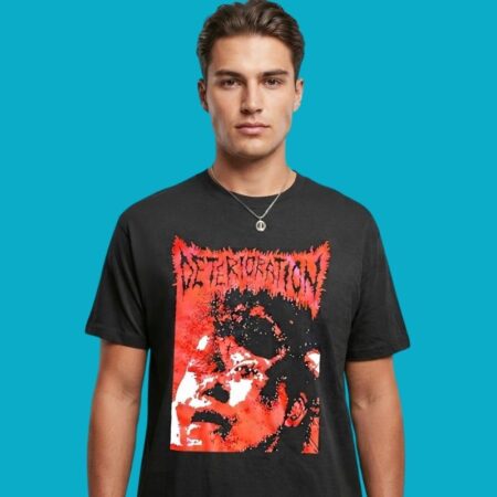 Deterioration Band Logo Metal Tee