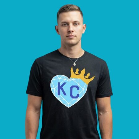 Diamonds KC Heart Shirt