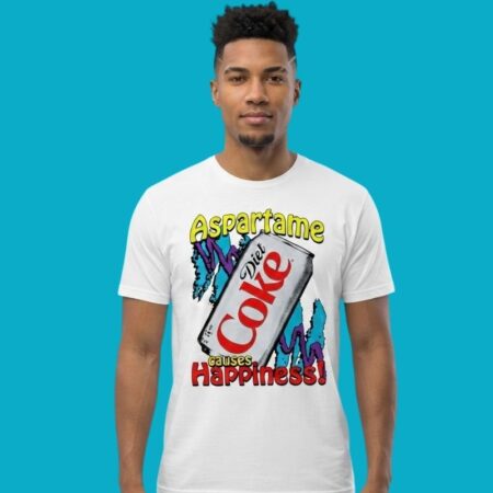 Diet Soda Humor Happy Drinker Graphic Tee