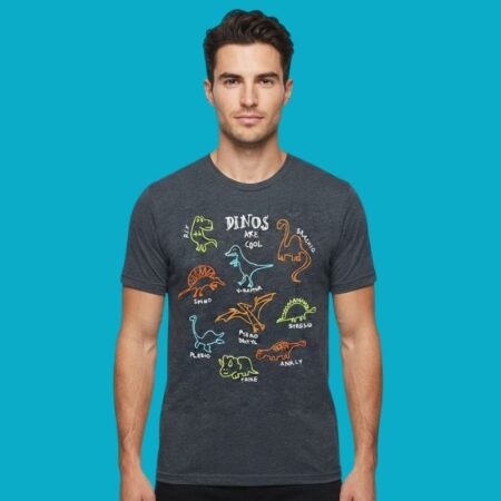 Dinos Are Cool Rex Brachio Raptor Spino Steggo Ankly Shirt