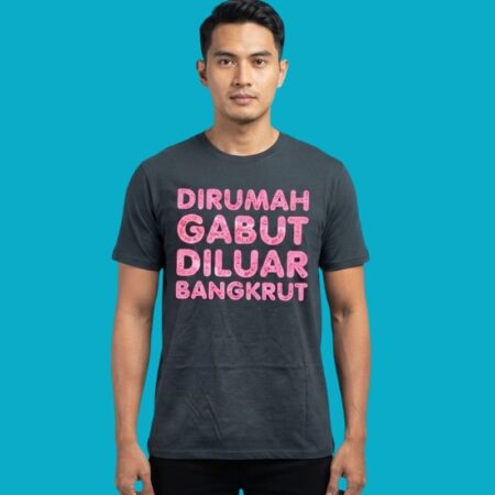 Dirumah Gabut Diluar Bangkrut Indonesian Meme Shirt