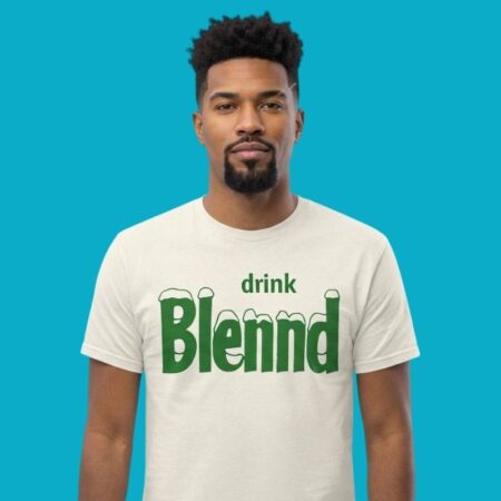 Drink Blennd Beverage Vintage Logo Shirt