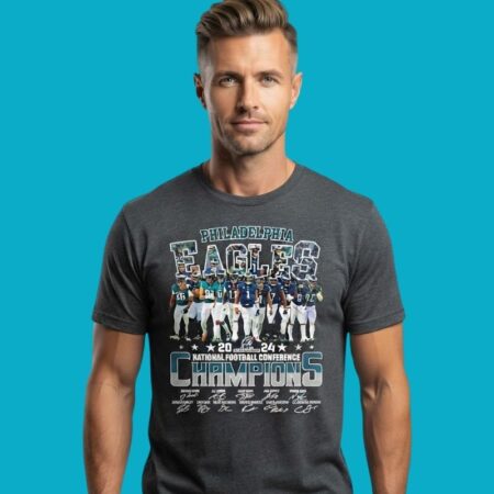 Eagles 2024 NFC Champions Signature Tee