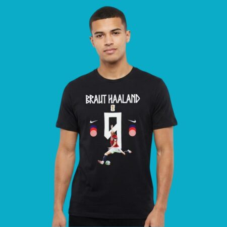 Erling Braut Haaland Norway No 9 World Cup Bootleg Shirt