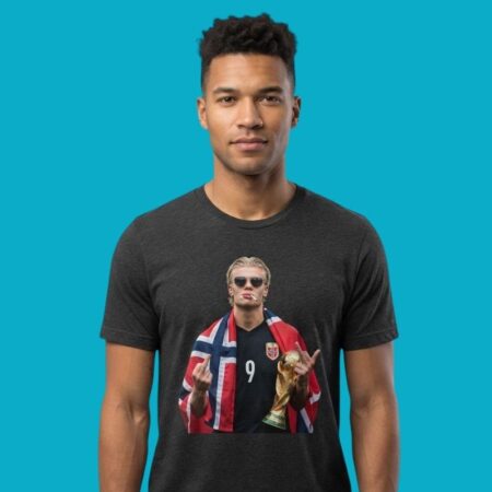 Erling Haaland Manchester City World Cup Champion Shirt