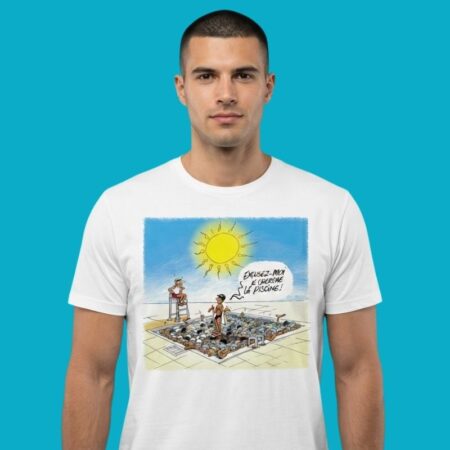 Excusez-moi Je Cherche La Piscine Swimming Pool T-Shirt